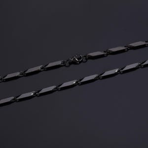 Chaîne en acier inoxydable, Chaîne en gros, Chaîne de fabrication de bijoux, Chaîne de bijoux, Chaîne hypoallergénique,