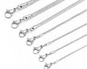 Stainless Steel Chain, Bulk Chain, Jewelry Making Chain, Men Chain