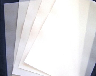112 gsm VELLUM  A4  (20) 297x210mm Translucent Paper Scrapbooking Weddings  Invitations