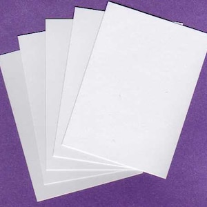 ATC Blank Artist Trading Cards 89mm x 64mm  100 300 500 Packs 240gsm Acid free 2.5 x 3.5 inches ACEO Bulk Packs