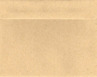 Kraft Brown 5x7 inch Envelopes x 50   130x180mm   100% Recycled Material