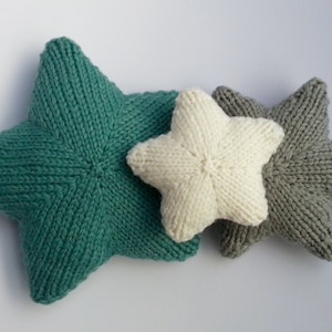 Stars Knitting Pattern Instant Download PDF image 1