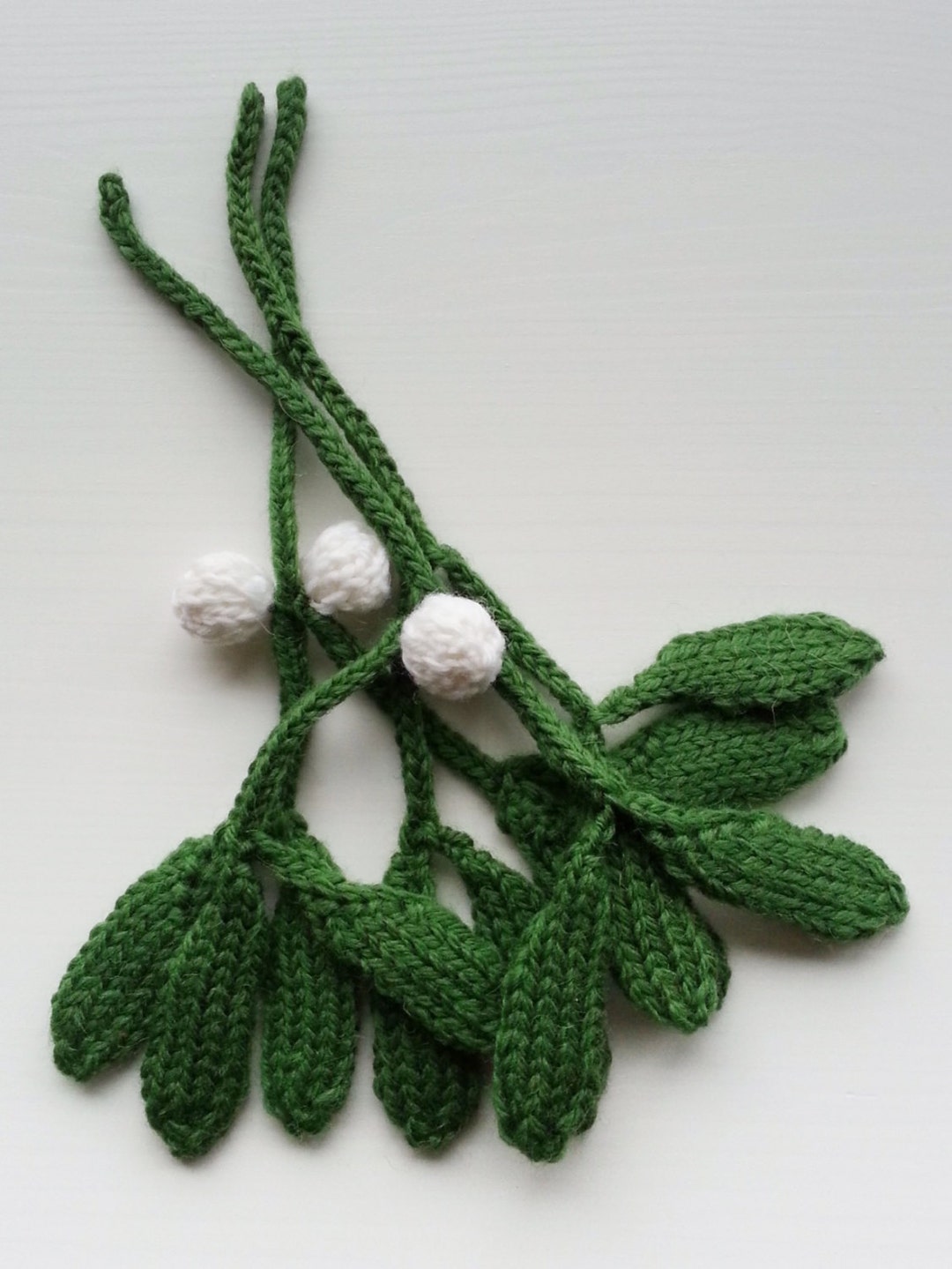 Mistletoe Knitting Pattern Instant Download PDF - Etsy