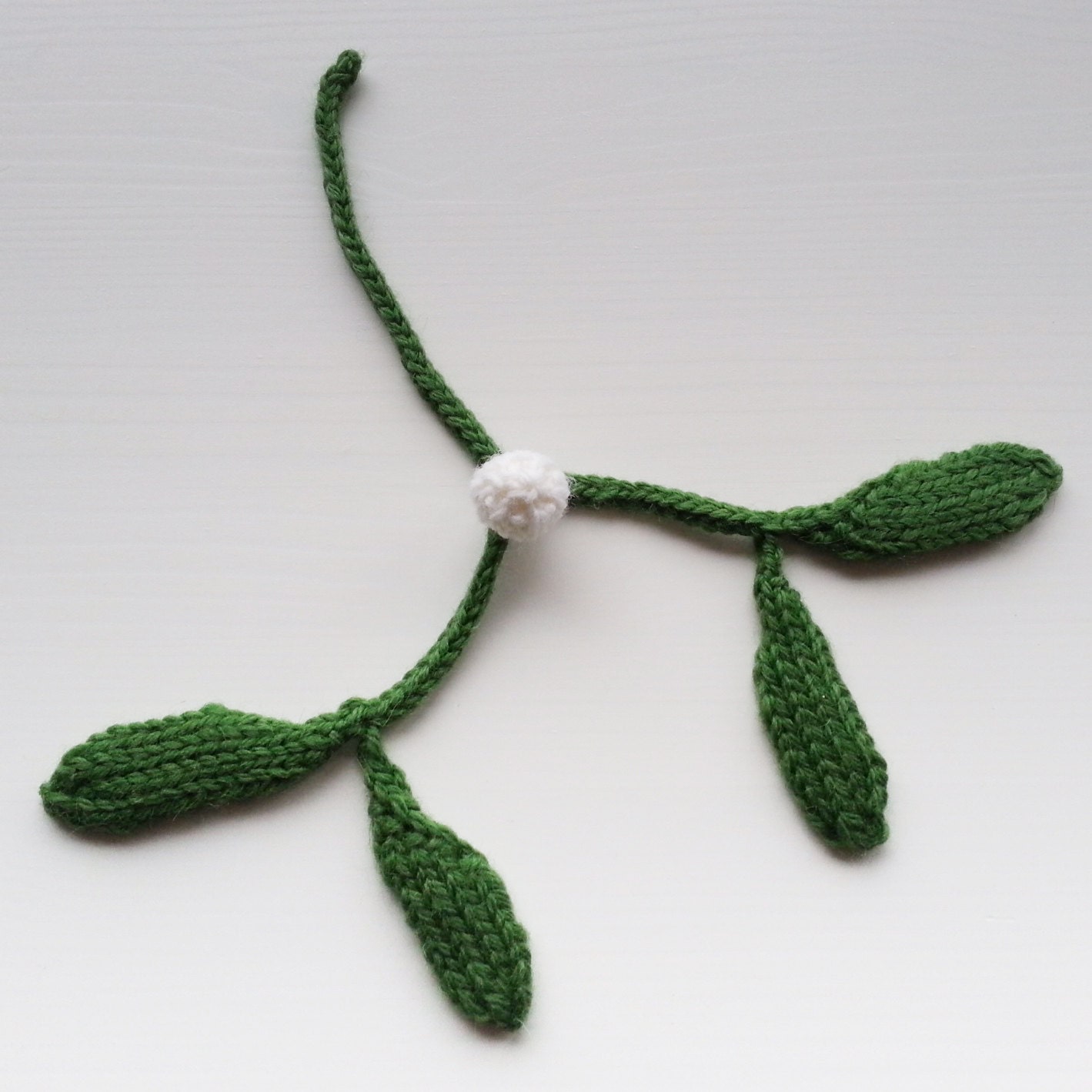 Mistletoe Knitting Pattern Instant Download PDF - Etsy