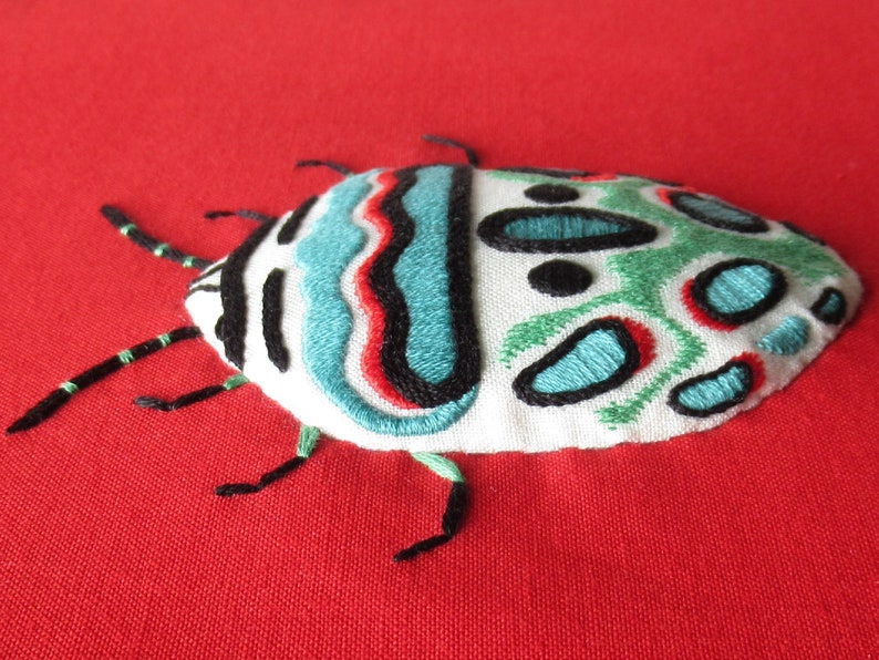 Picasso Bug Pattern Picasso Bug Embroidery Pattern Instant Download PDF - Etsy