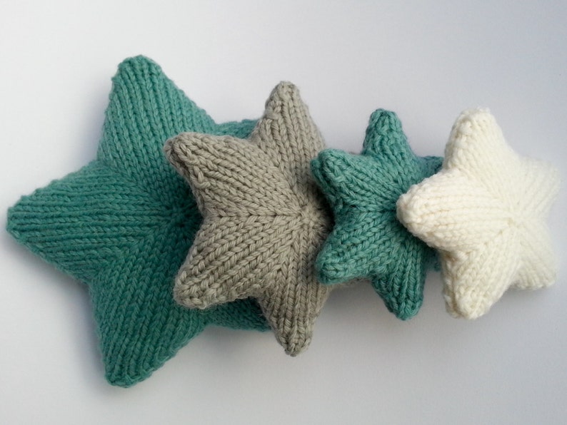 Stars Knitting Pattern Instant Download PDF image 3