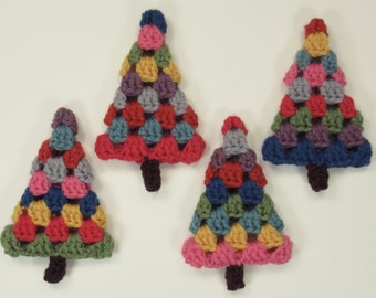 Granny Christmas Tree Crochet Pattern Instant Download PDF