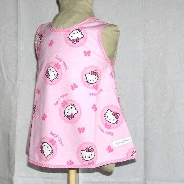 Hängerchen Schürzenkleid rosa Hello Kitty Gr. 110