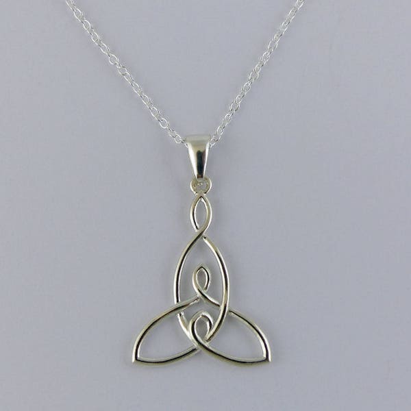 Mother and Two Children Knot Necklace