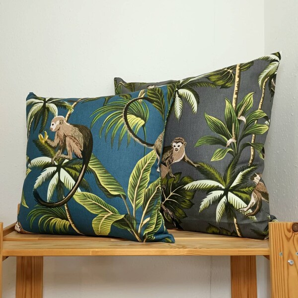 Jungle Cushions Etsy