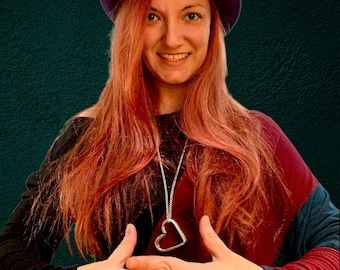 Necklace Heart Silverware E