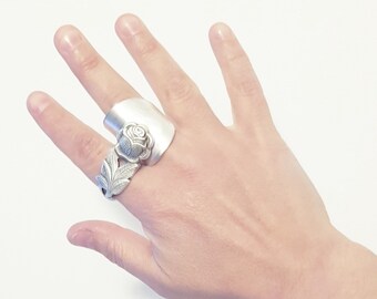 Ring Spoon Sheffield English jewels silverware flatware