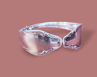 Antique Silverware Bracelet Florentine Silver