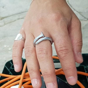 Nagelring aus verzinktem Stahl