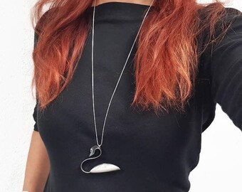 Necklace Spoon Swan silverware