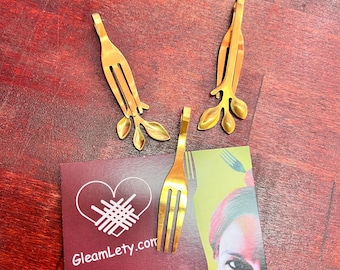 Bookmark book mark fork spoon silverware flatware