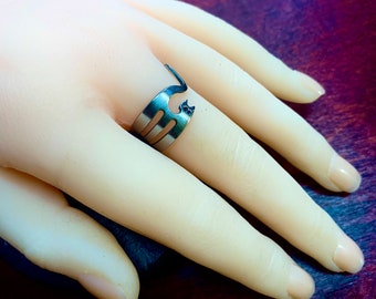 Ring Cat fork silverware flatware