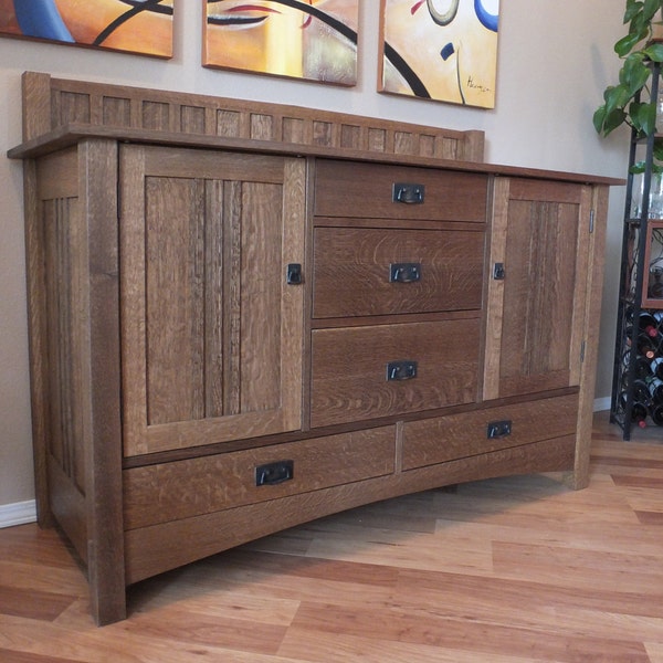 Mission Style Buffet - Etsy