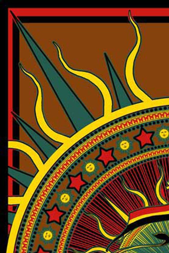 Rasta Lion With Flag Tapestry Wall Hanging Etsy