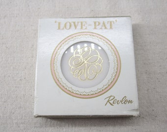 Cream Makeup Vintage Revlon Love Pat Unused Compact Face Powder Original Box