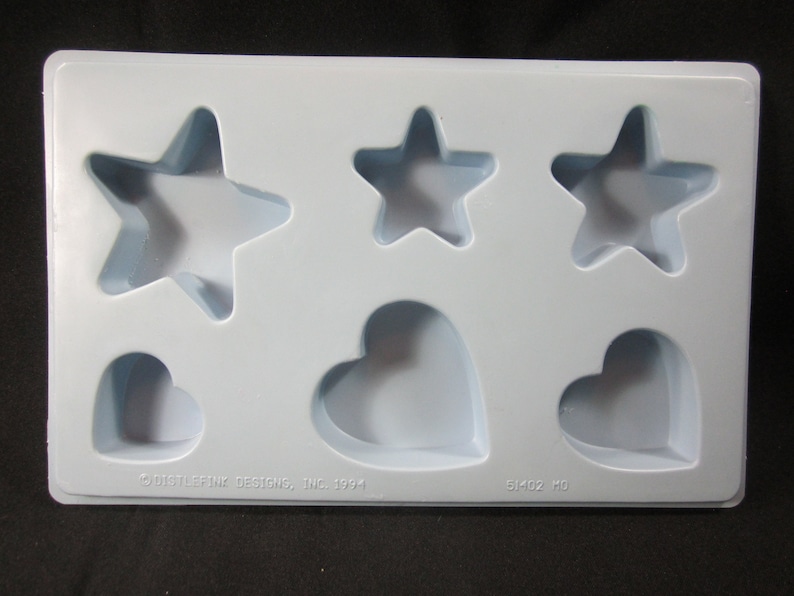 Candle Making Molds Plastic Trays Distlefink Designs Supplies 1990s