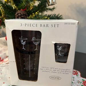 バーセット 3ピース バーテンダー カクテル ミックスドリンク レシピ ホームバー