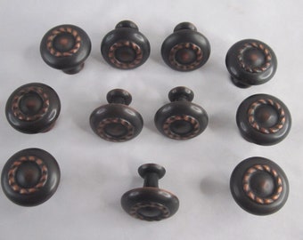 Drawer Pull Knobs Cabinet Bronze Copper Metal Restoration Projects DIY