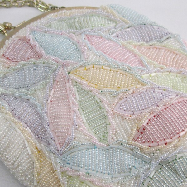 Beaded Purse Small Pastel Colors Easter Accessories Mister Ernest