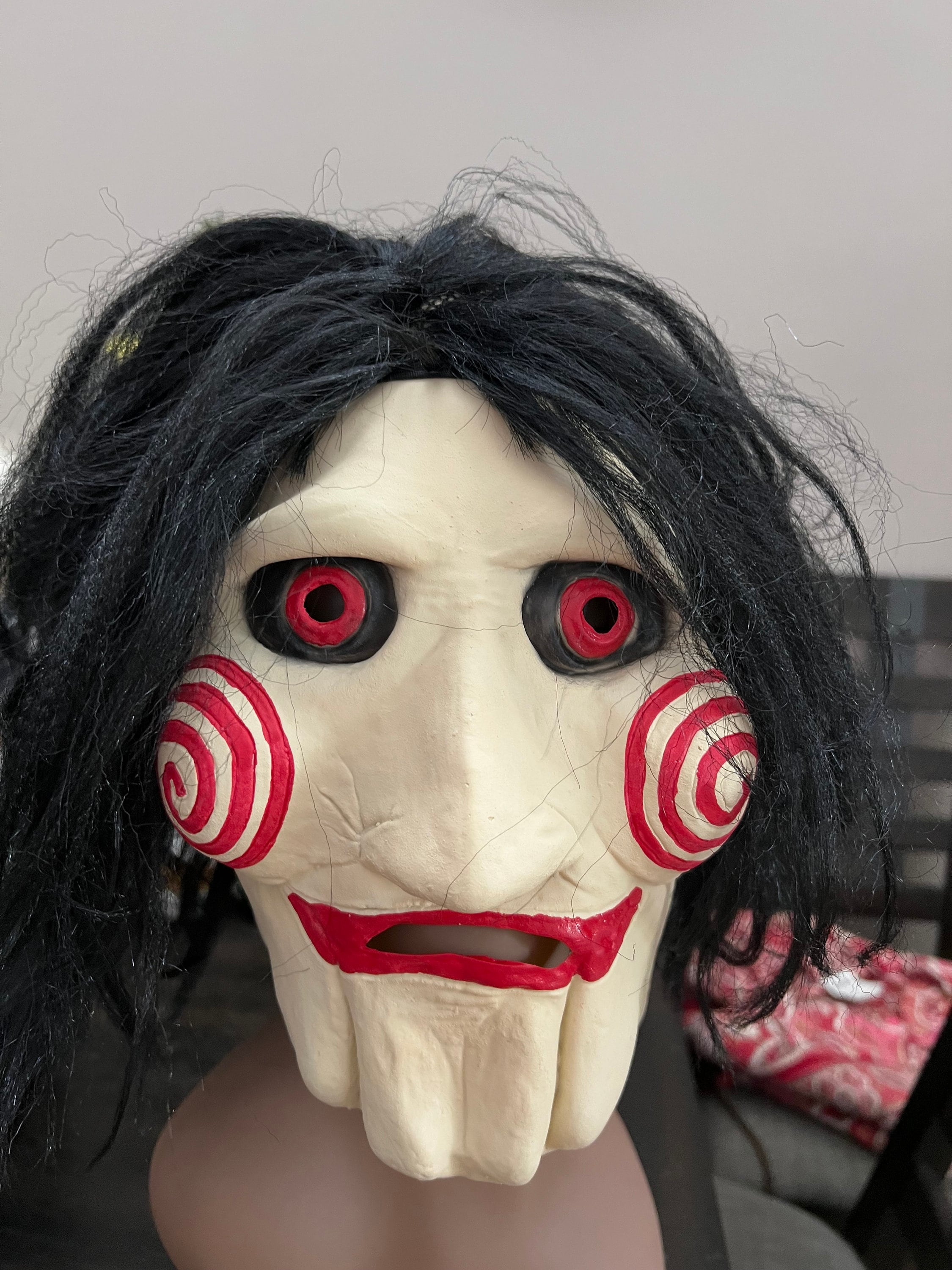 Billy The Puppet Costume Woman. Face Swap. Insert Your Face ID:1020428