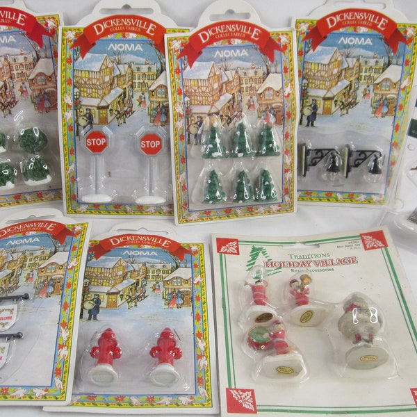 Christmas Village House Accessories Dickensvale Holiday Decor