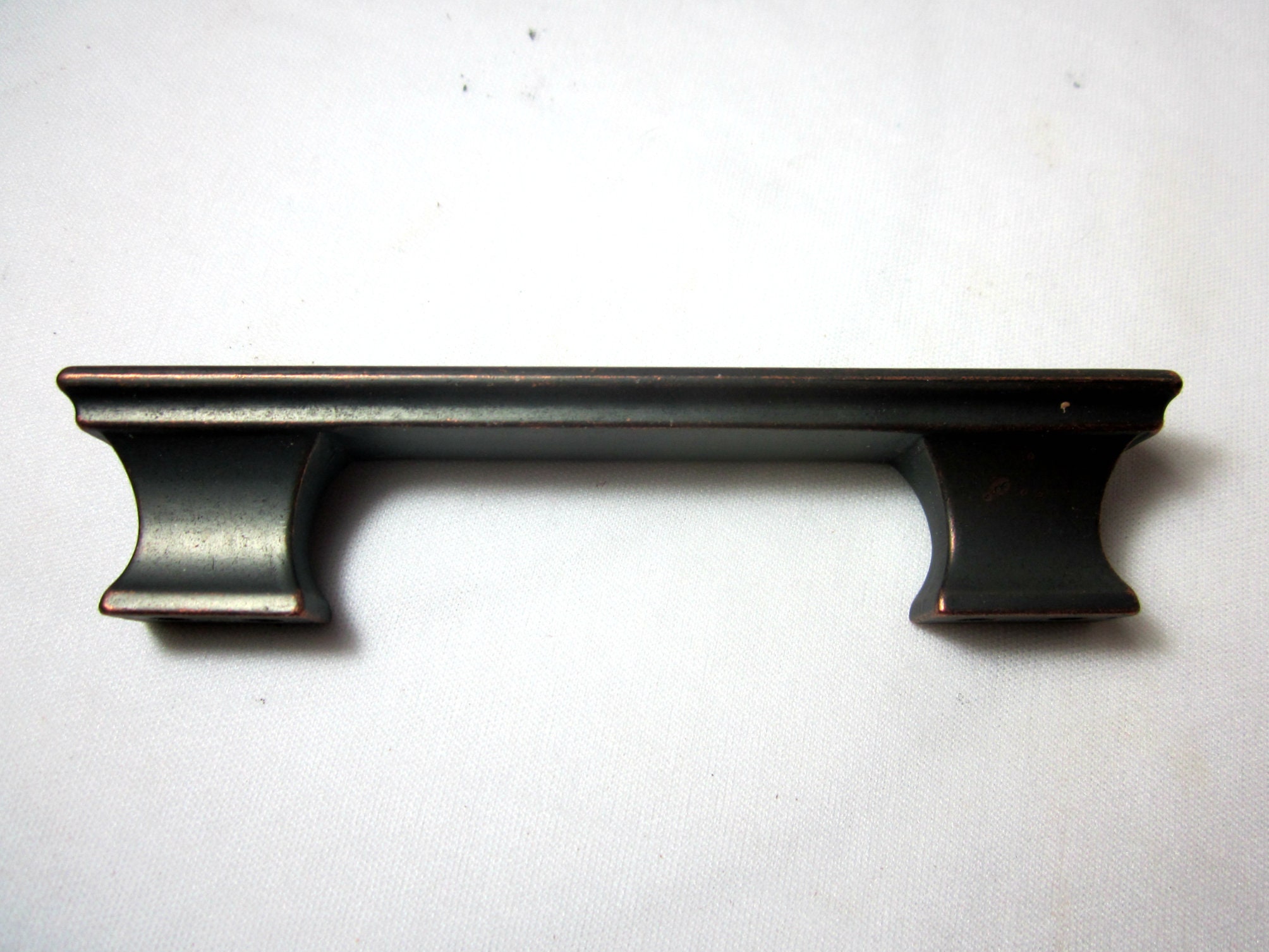 Drawer Handles Aged Bronze Pulls Metal Vintage Etsy