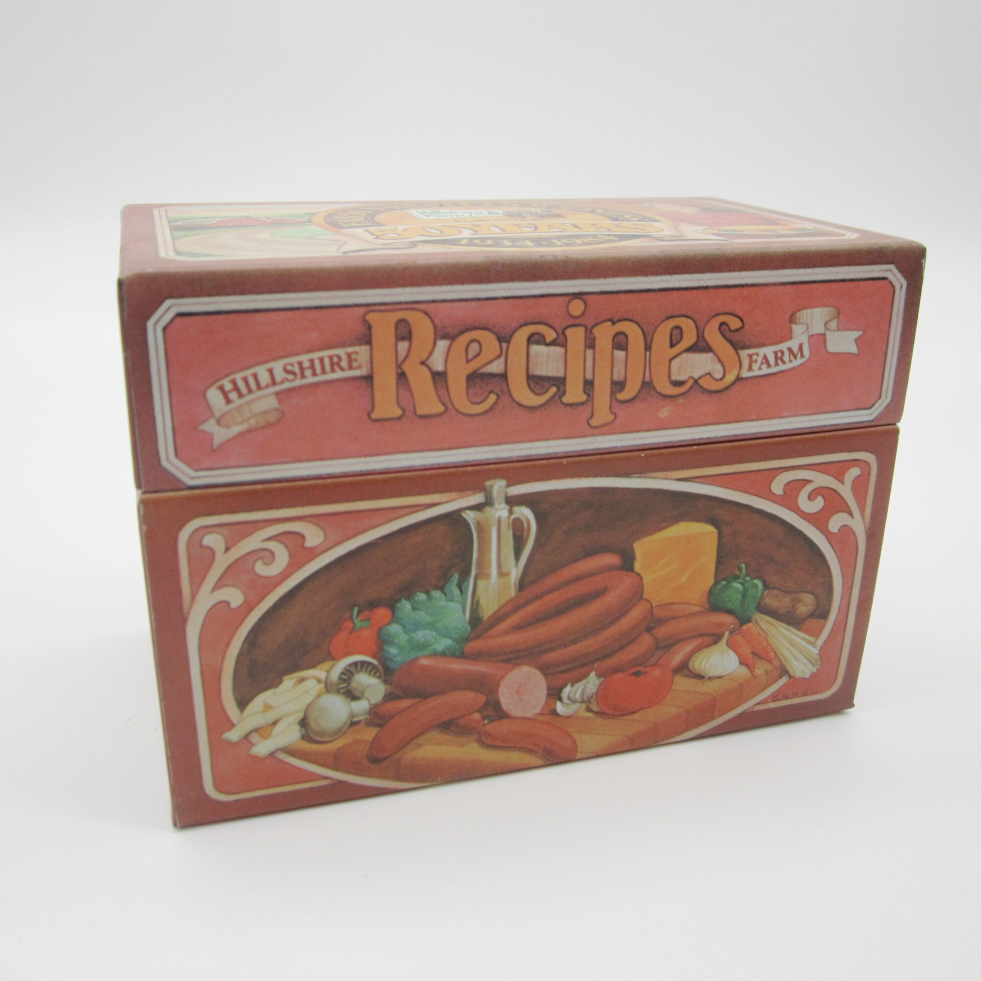 Buy Hillshire Farms Recipes Card Box Kitchen Tins Vintage Metal Online In  India - Etsy