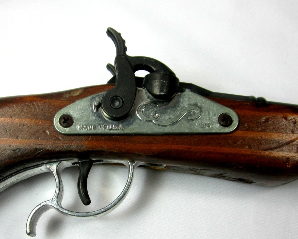 Toy Blunderbuss Pistol Replica Wooden Parris Flintlock Toy Gun | Etsy