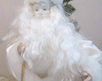 Tree Topper Father Christmas Santa Wizard Large Musical Tabletop