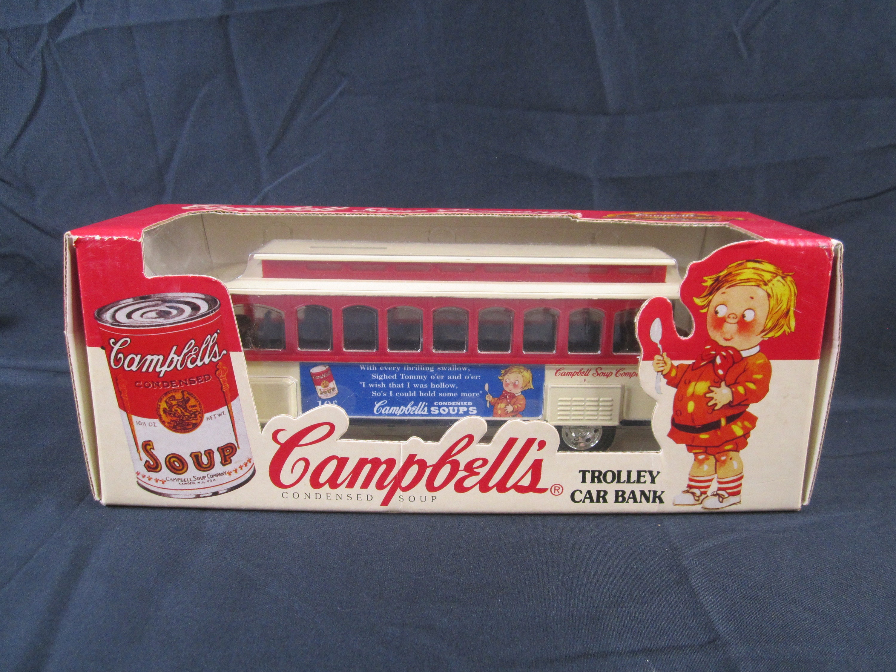 Bank Coins Campbell Soup Trolley Car Die Cast Metal - Etsy