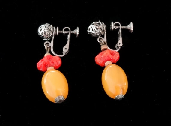 Miriam Haskell Necklace with Matching Earrings - image 3