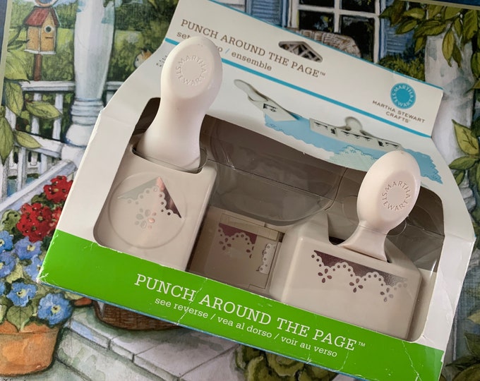 Eyelet Lace Punch Around the Page Paper Punch by Martha Stewart Crafts