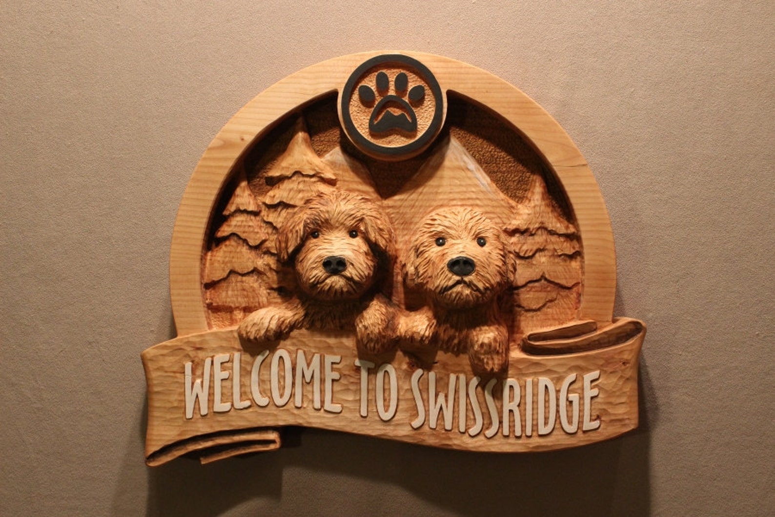 CUSTOM DOG SIGNS Carved Wood Signs Puppy Signs Pet Signs Etsy