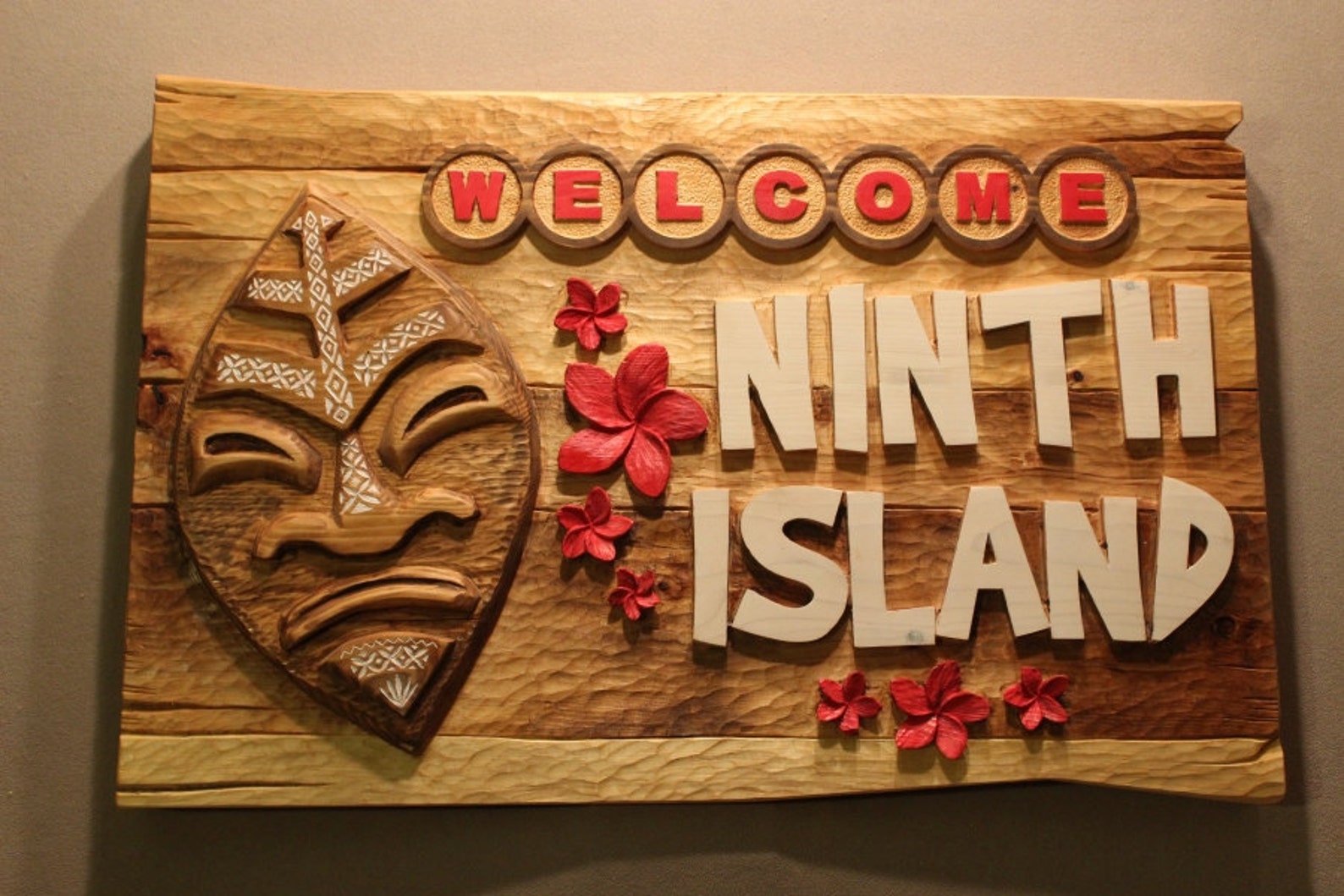 TIKI BAR SIGNS Custom Carved Tiki Signs Custom Wooden Signs Home Tiki