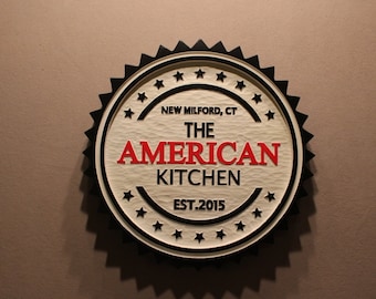 RESTAURANT SIGNS | Custom Wood Signs | Caved Wooden Signs | Business Signs | Home Signs | Cabin Signs | Cottage Signs, Farm Signs, Bar Signs