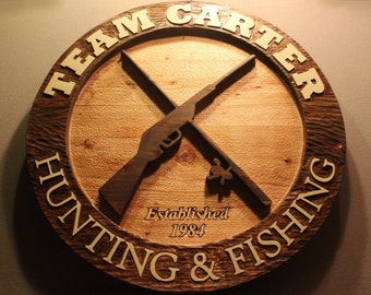 CARVED WOOD SIGNS | Cabin Signs | Hunting Signs | Fishing Signs | Cottage Signs | Home Signs | Custom Wooden Signs | Rustic Signs | Handmade