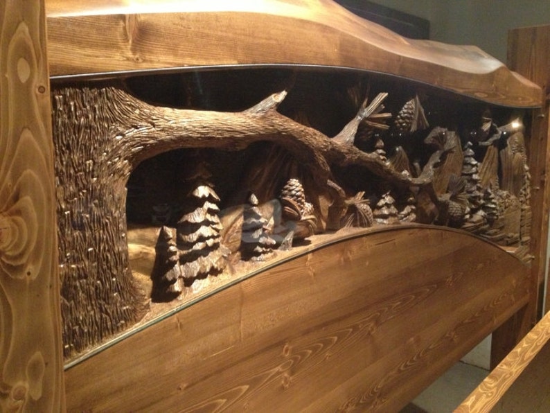 Headboards Custom Headboards Pine Headboard Rustic Etsy