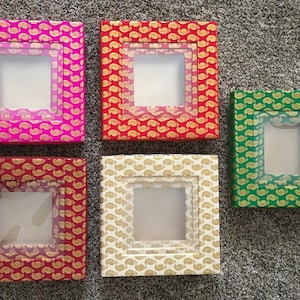 SQUARE WINDOW Gift Boxes, Indian weddings, Diwali Gift, Fancy Gift Box, Indian Sweet or Mithai Box, Mehndi & Sangeet gifts,Christmas Gift image 8