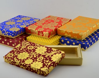 SET OF 3 S-M-L , Rectangular Gift boxes, Indian weddings, Diwali Gift, Fancy Gift Box, Mithai Box, Mehndi & Sangeet gifts,