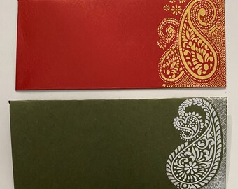 SET OF 25 Money Holder Set, Shagan Envelope, Indian Wedding, Money Envelope, Cash Envelope, Diwali Special, Eid Special, Indian Festivals