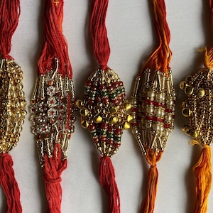 12 GANA BRACELETS, Indian wedding Maiyan ceremony, Friendship bracelets, Mehndi & Sangeet giveaways, Traditional Hindu wedding