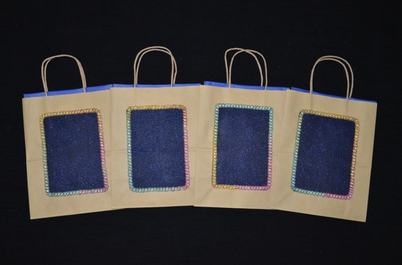 Gift Bags Indian Wedding Gift Bagskraft Gift Bagshandmade Etsy