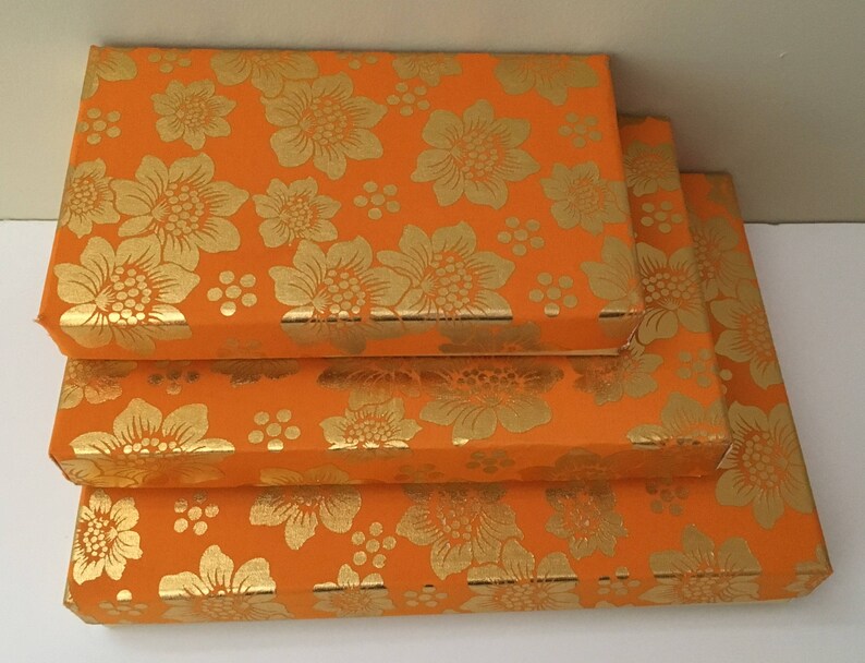 RECTANGULAR GIFT BOXES Indian Weddingsdiwali Gift Fancy Etsy