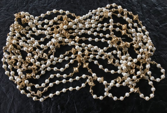 10 Milni Haar Garland Pearl Strings Indian Wedding welcome Baraat