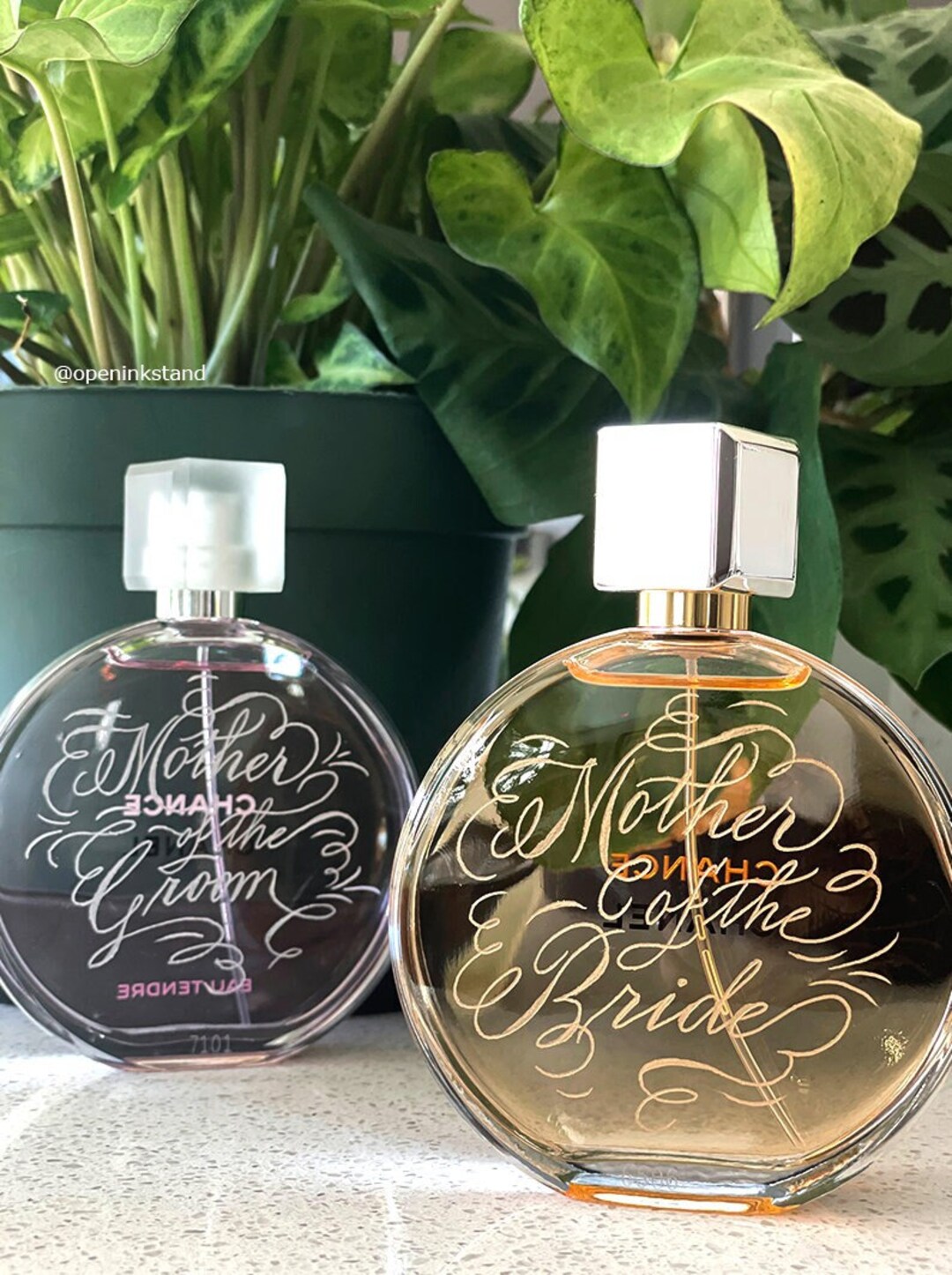 Hand Engraved Personalized Fragrance Cologne Bottle Etsy